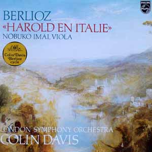 【USED・中古】コリン・デイヴィス ロンドン交響楽団 (LP) ベルリオーズ / イタリアのハロルド 作品16