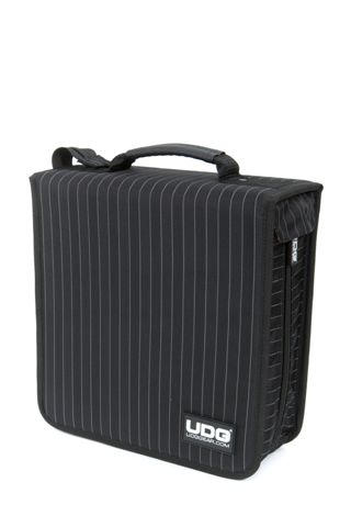 iڍ F U9978BG/UDG CD-Wallet Black Grey Stripe 280~CD [280[CDP[X]