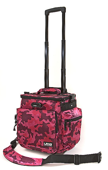 iڍ F U9981CP/SlingBag Trolley Deluxa /Digital Camo Pink