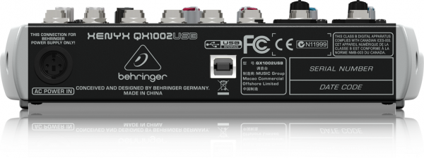 BEHRINGER(xK[) QX1002USB XENYX