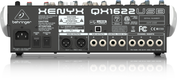 BEHRINGER(xK[) QX1622USB XENYX