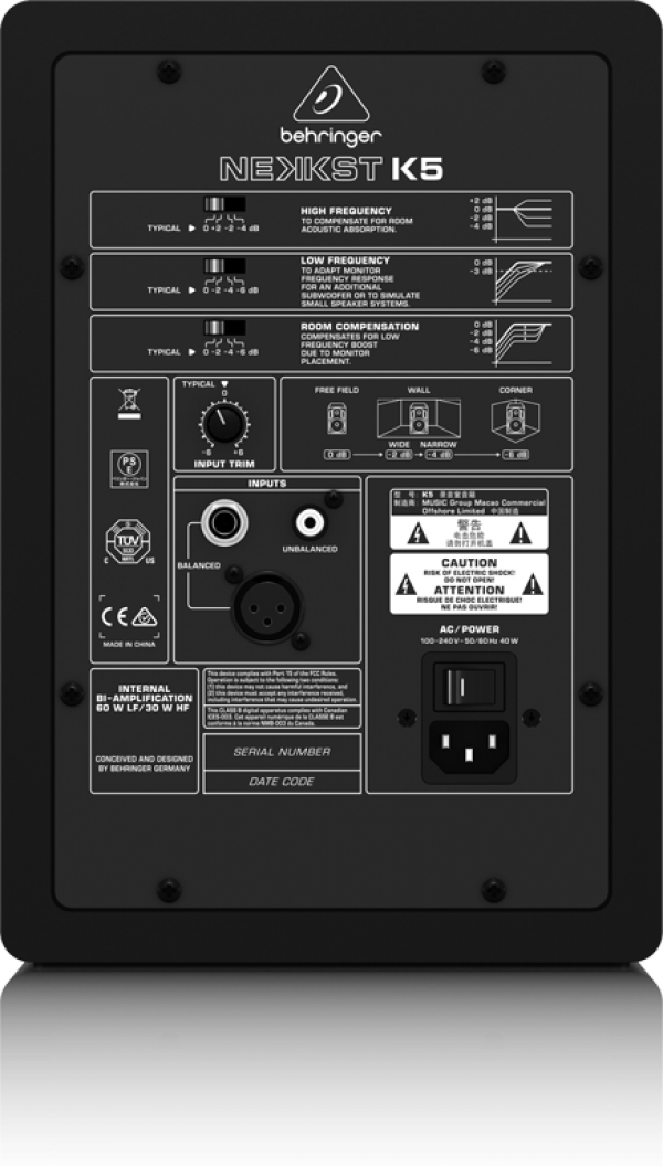 BEHRINGER(xK[) K5 NEKKST