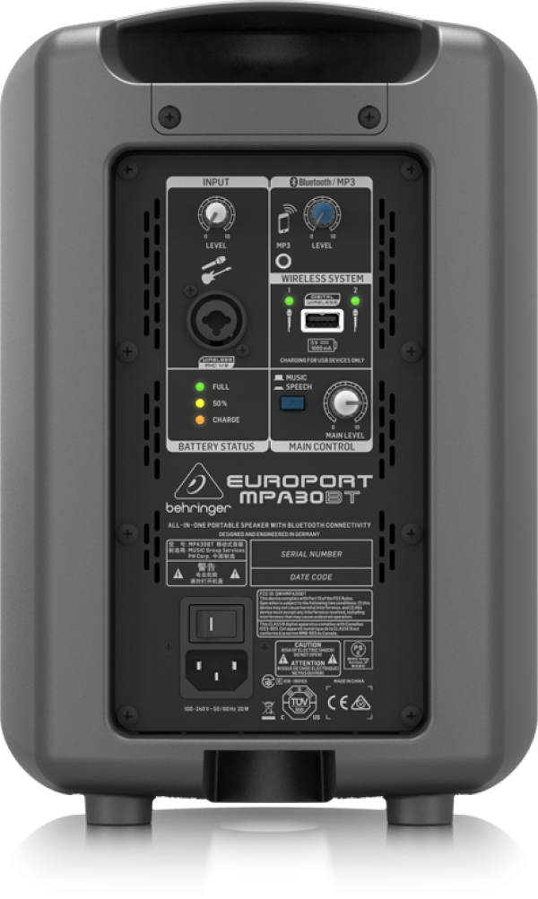 BEHRINGER(xK[) MPA30BT EUROPORT