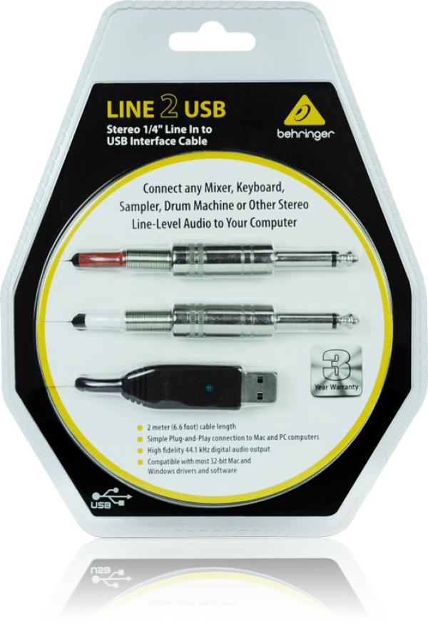 BEHRINGER(xK[) LINE 2 USB