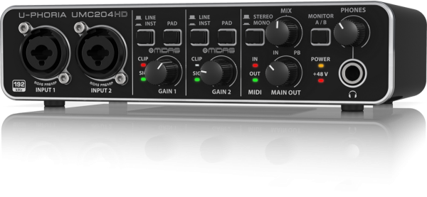 BEHRINGER(xK[) UMC204HD U-PHORIA