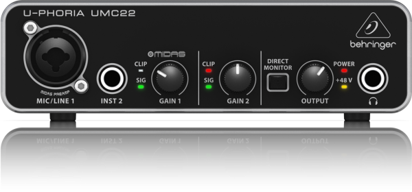 BEHRINGER(xK[) UMC22 U-PHORIA