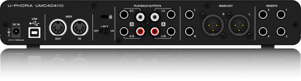 BEHRINGER(xK[) UMC404HD U-PHORIA