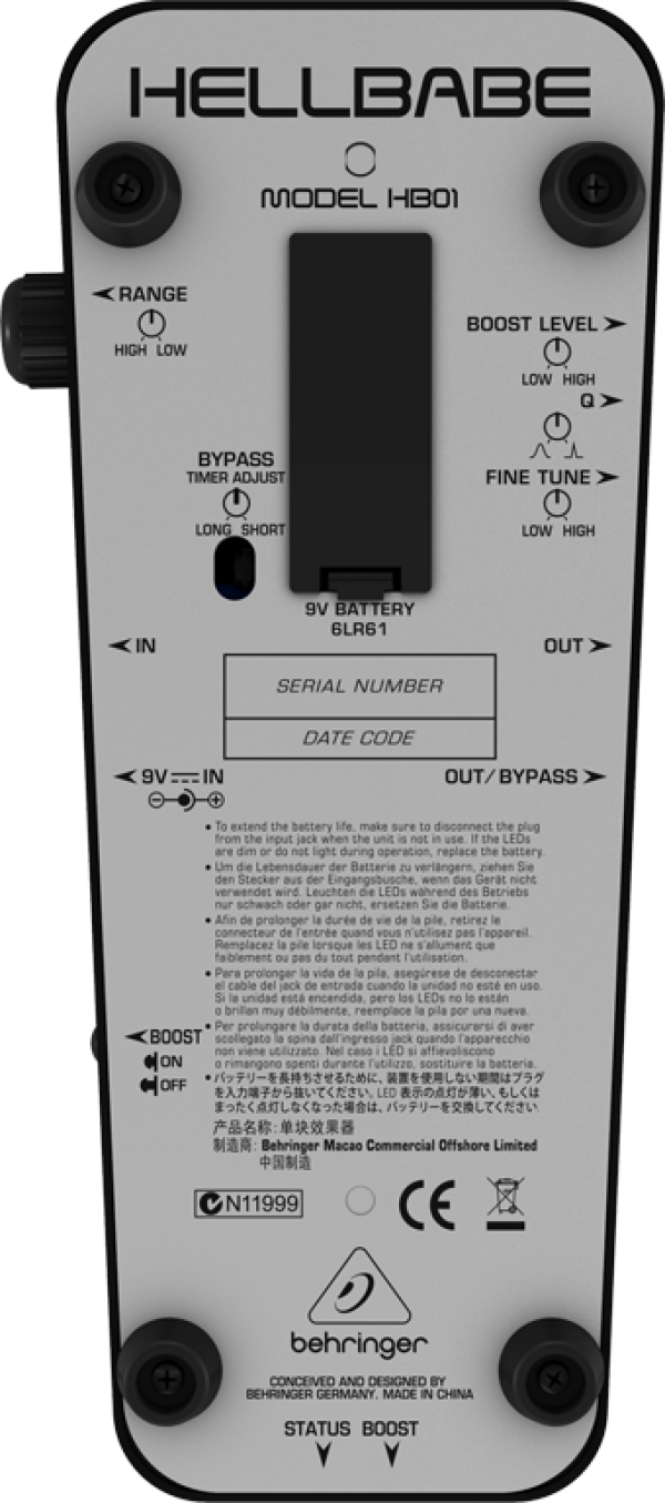 BEHRINGER(xK[) HB01 HELLBABE