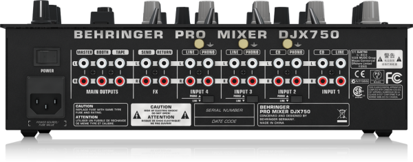 BEHRINGER(xK[) DJX750 PRO MIXER