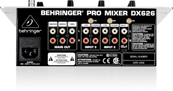 BEHRINGER(xK[) DX626 PRO MIXER