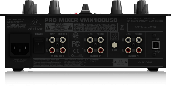 BEHRINGER(xK[) VMX100USB PRO MIXER