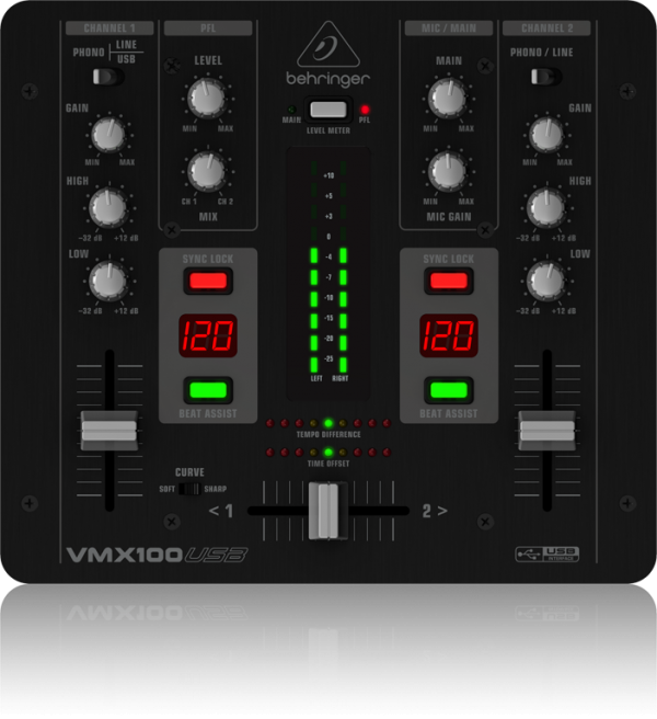 BEHRINGER(xK[) VMX100USB PRO MIXER