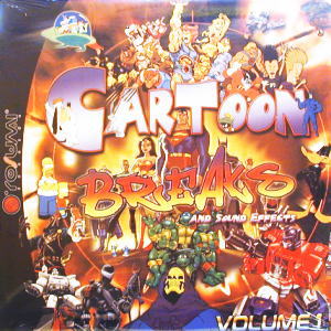 iڍ F DJ ROB(LP) CARTOON BREAKS AND SOUND EFFECTS VOL.1