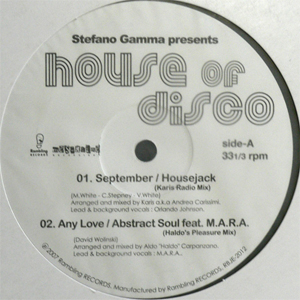 商品詳細 ： 【USED】 STEFANO GAMMA PRESENTS CRIME OF PASSION(12) HOUSE OF DISCO