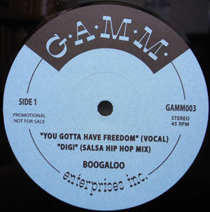 iڍ F yUSEDEÁzBOOGALOO (12) YOU GOTTA HAVE FREEDOM