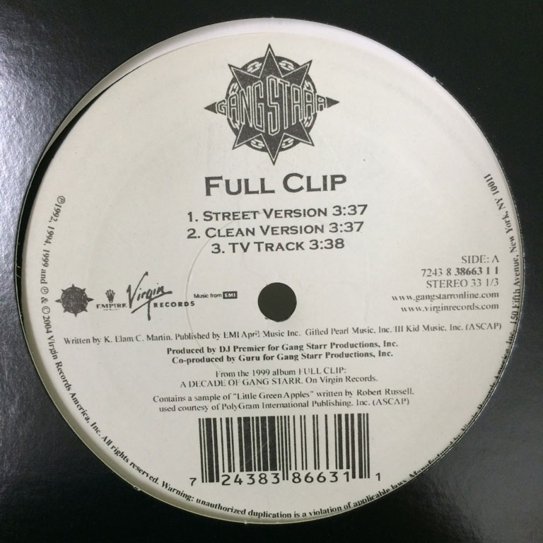 再再販！ (12) STARR USED・中古】GANG FULL -DJ機材アナログ CLIP/DWYCK 洋楽