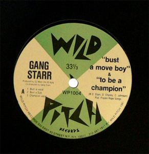 商品詳細 ： GANG STARR(12) BUST A MOVE BOY