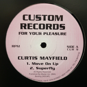 CURTIS MAYFIELD(12)MOVE ON UP -DJ機材アナログレコード専門店