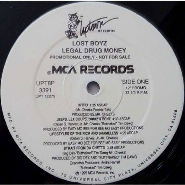 商品詳細 ： 【USED RECORD 50%OFF SALE!】LOST BOYZ(2LP) LEGAL DRUG MONEY