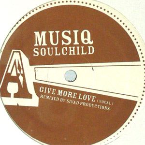 MUSIQ SOULCHILD(12) GIVE MORE LOVE【セール！！】 -DJ機材アナログ