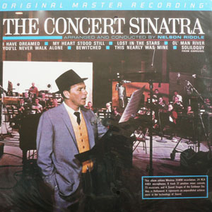 iڍ F FRANK SINATRA@(tNEVig)@(LP 180gdʔ)@^CgFTHE CONCERT SINATRA