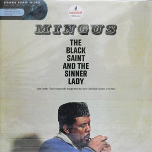 iڍ F CHARLES MINGUS@(`[YE~KX)@(LP 180gdʔ)@^CgFTHE BLACK SAINT AND THE SINNER LADY