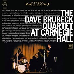 商品詳細 ： DAVE BRUBECK QUARTET　(デイヴ・ブルーベック・カルテット)　(LP2枚組 180g重量盤)　タイトル名：AT CARNEGIE HALL