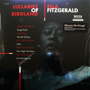 Otairecord Ultra Vinyl Sale 枚数限定 Off Ella Fitzgerald エラ フィッツジェラルド Lp 180g重量盤 タイトル名 Lullabies Of Birdlandをご紹介するページです