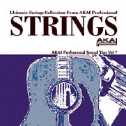 商品詳細 ： FLASH CYAN(CD) STRINGS AKAI PROFESSIONAL