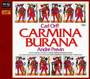 商品詳細 ： ANDRE PREVIN & LSO　(アンドレ・プレヴィン)　(SACD)　タイトル名：CARL ORFF: CARMINA BURANA