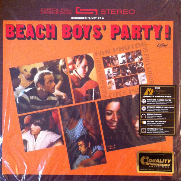 iڍ F ydlR[hZ[!60%OFF!zThe Beach Boys (33rpm 200g LP Stero)The Beach Boys' Party