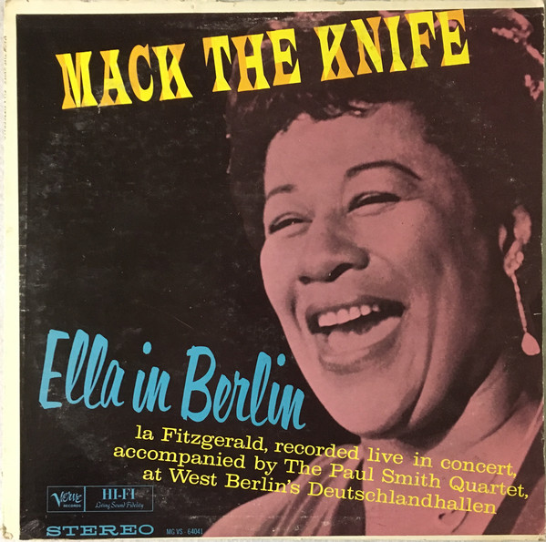 iڍ F ydlR[hZ[!60%OFF!zELLA FITZGERALD(33rpm 180g LP)MACK THE KNIFE - ELLA IN BERLIN