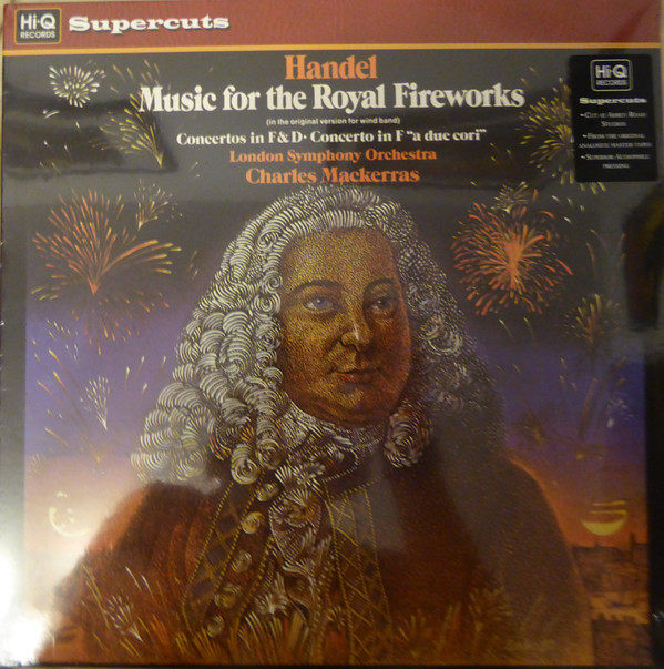 iڍ F ydlR[hZ[!60%OFF!zMackerras/London Symphony Orchestra(33rpm 180g LP Stereo)Handel: Music For The Royal Fireworks/Concertos