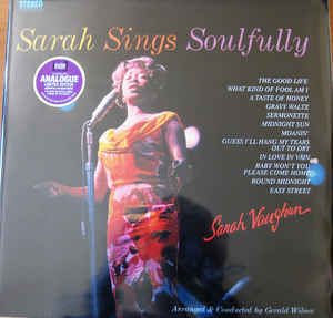 iڍ F ydlR[hZ[!60%OFF!zSarah Vaughan(33rpm 180g LP Stereo)Sarah Sings Soulfully