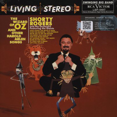 商品詳細 ： 【高音質仕様レコード超特価セール!枚数限定60%OFF!】Shorty Rogers(33rpm 180g LP Stereo)The Wizard Of Oz