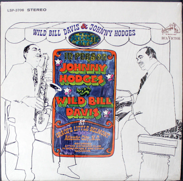 iڍ F ydlR[hZ[!60%OFF!zWild Bill Davis & Johny Hodges(33rpm 180g LP Stereo)In Atlantic City