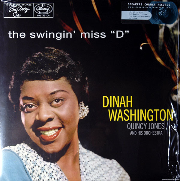 iڍ F ydlR[hZ[!60%OFF!zDinah Washington(33rpm 180g LP Stereo)The Swingin' Miss 'D'