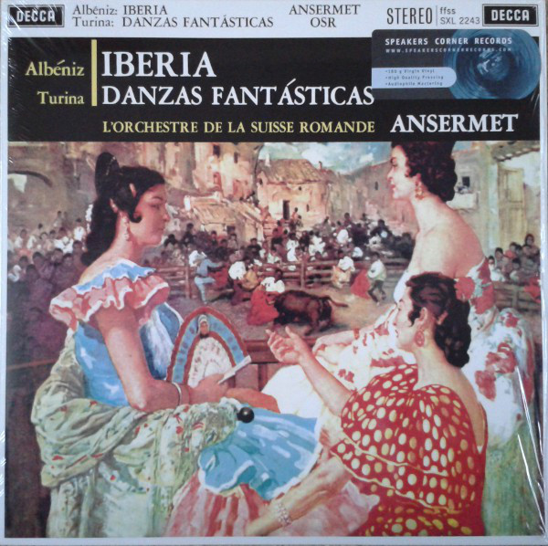 iڍ F ydlR[hZ[!60%OFF!zAnsermet/L'Ochestre de la Suisse Romande(33rpm 180g LP Stereo)Albeniz: Iberia/ Turina: Danzas Fantasticas op.22