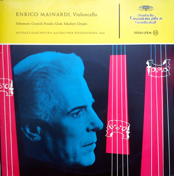 商品詳細 ： Enrico Mainardi(Vinyl,LP,Digital Stereo) Enrico Mainardi Spielt