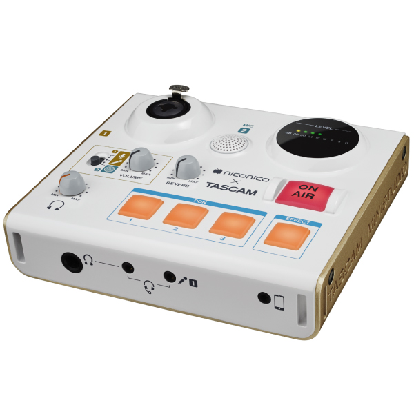 Tascam×ニコ生コラボ！生配信に最適なオーディオ
