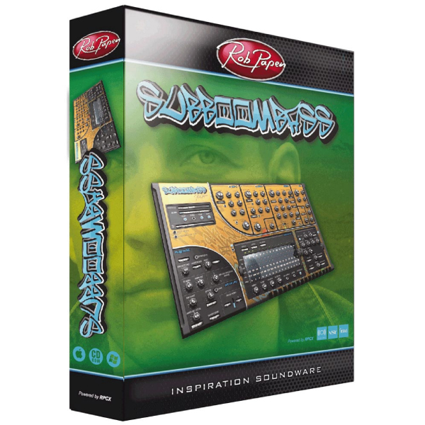 Rob Papenのソフトシンセ、SubBoomBassのご紹介です。