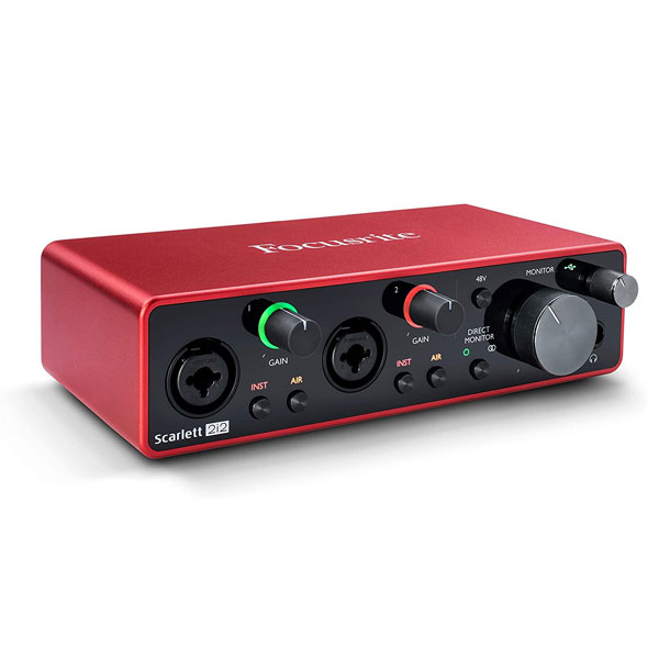 【未使用品】Focusrite　Scarlett 2i2 (3rd Gen)