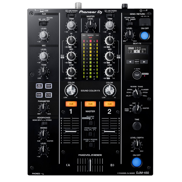 新品 Pioneer DJM-450 rekordbox対応 DJミキサー