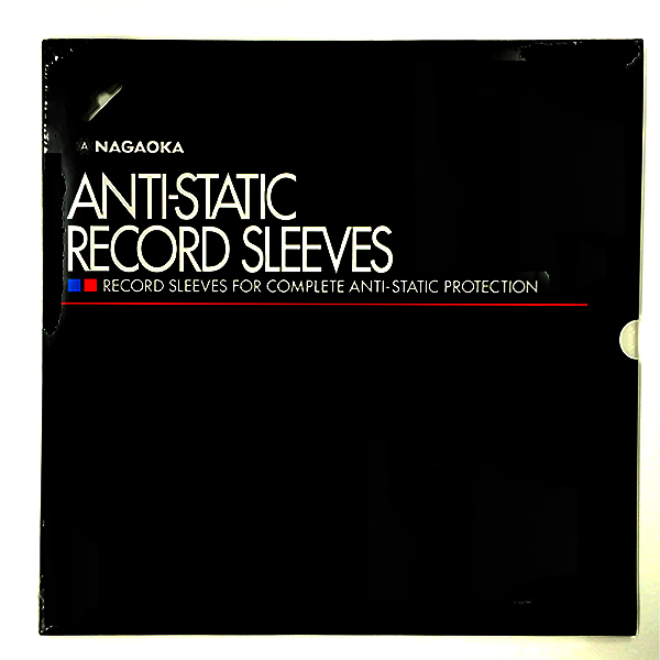 NAGAOKA/LP,LD専用内袋/ANTI-STATIC RECORD SLEEVES RS-LP （50枚入り