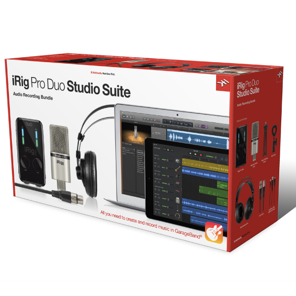 iڍ F IK MULTIMEDIA/DTMohpbP[W/iRig Pro Duo Studio Suitetunecore`PbgtI