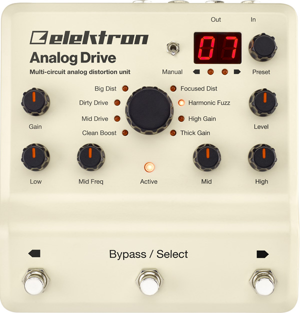 ELEKTRON Analog Drive ディストーション エフェクター ...