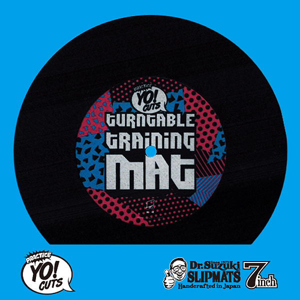 iڍ F yR{fUCI7C`pXbv}bgIzXbv}bg(7C`)/Dr. Suzuki/Turntable Training Mat 7inch Slipmat [BLACK](1)