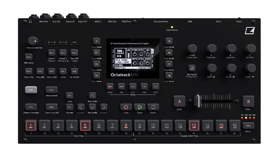 iڍ F elektron/Tv[/Octatrack DPS-1 MK2 (Black)tunecore`PbgtI