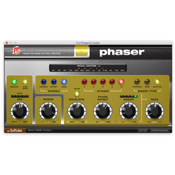 iڍ F Softube/vOC/Fix Phaser