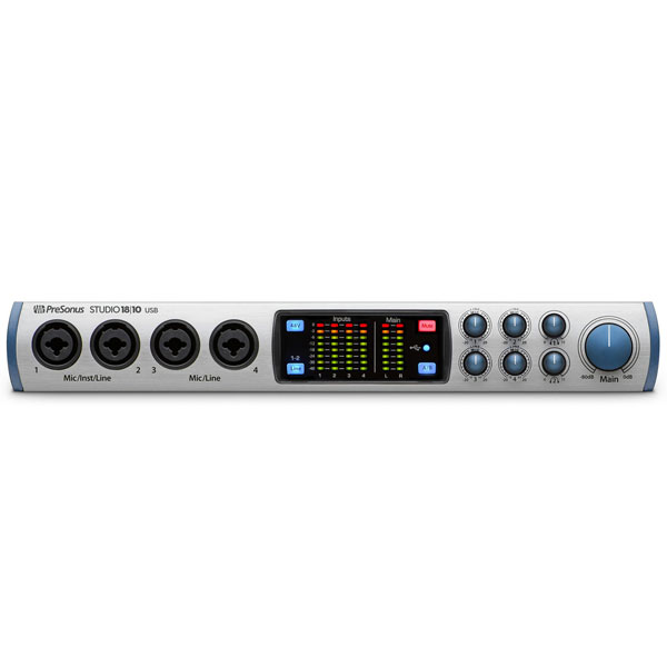 商品詳細 ： PreSonus/オーディオインターフェイス/Studio 18|10